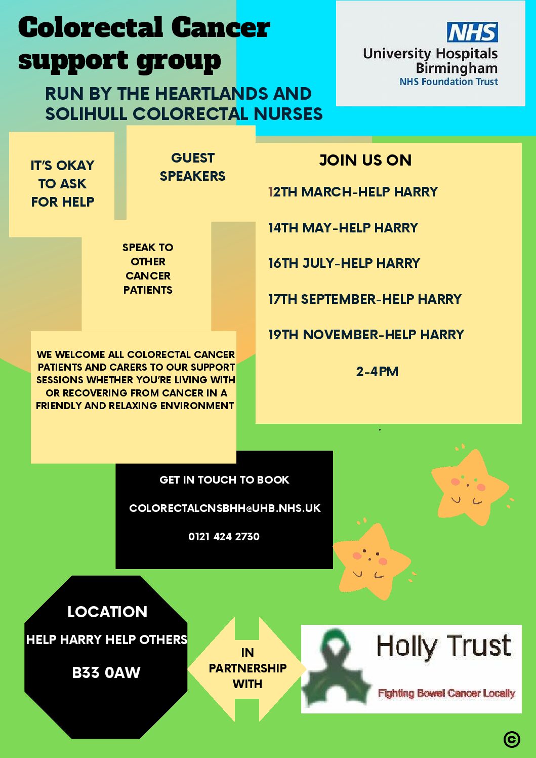 Heartlands Colorectal Cancer Support Group